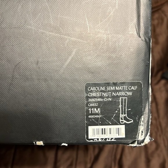 Coach Caroline semi matte calf size 11 boots - Picture 9 of 16